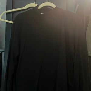 Black mock turtleneck